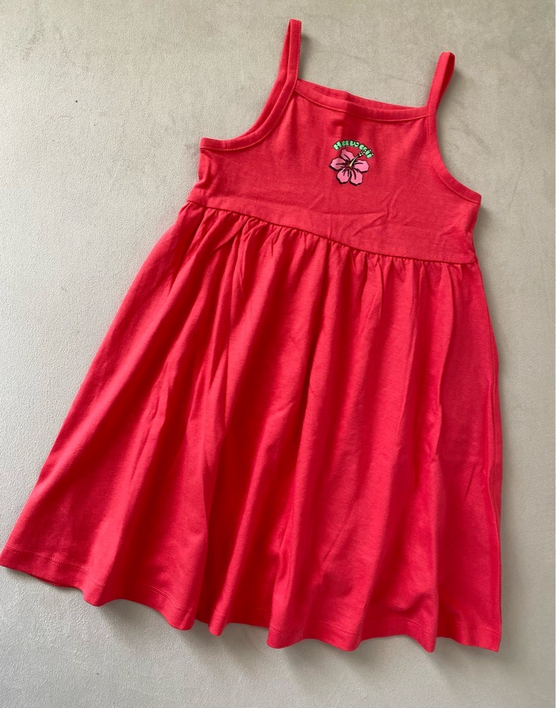 Robe rouge PRIMARK 3-4 ans 