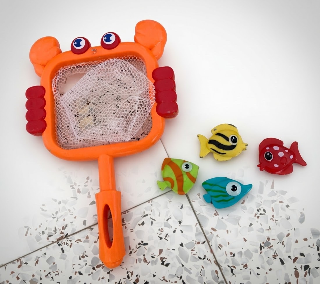 Jeu de Bain attrape poissons 