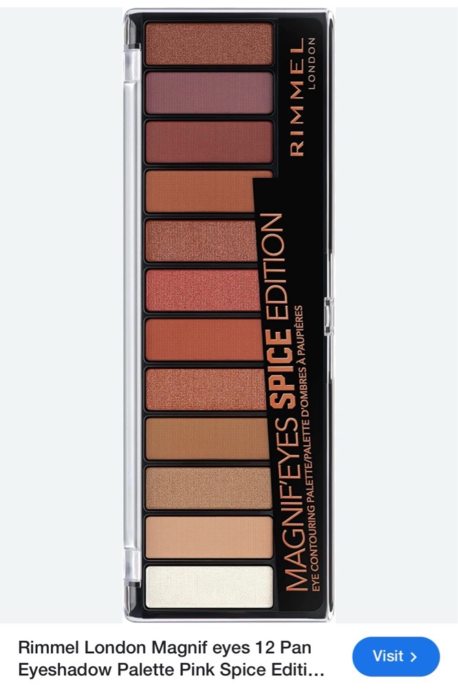 Rimmel London Palette Magnif'eyes Spice Edition Eye Contouring