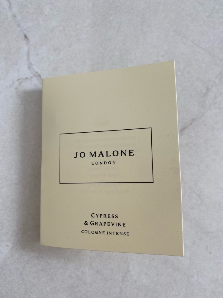 JO Malone London Boisé échantillon découverte 