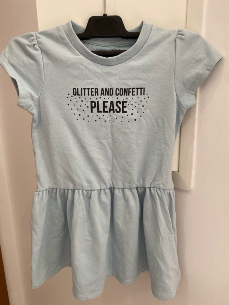 Robe Bleue Claire 4-5 ans