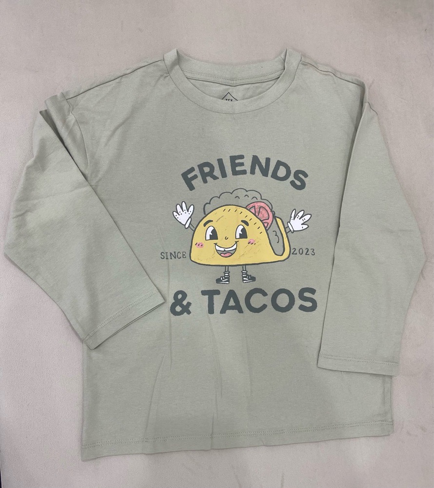 Pull vert gris Tex 5-6 ans 