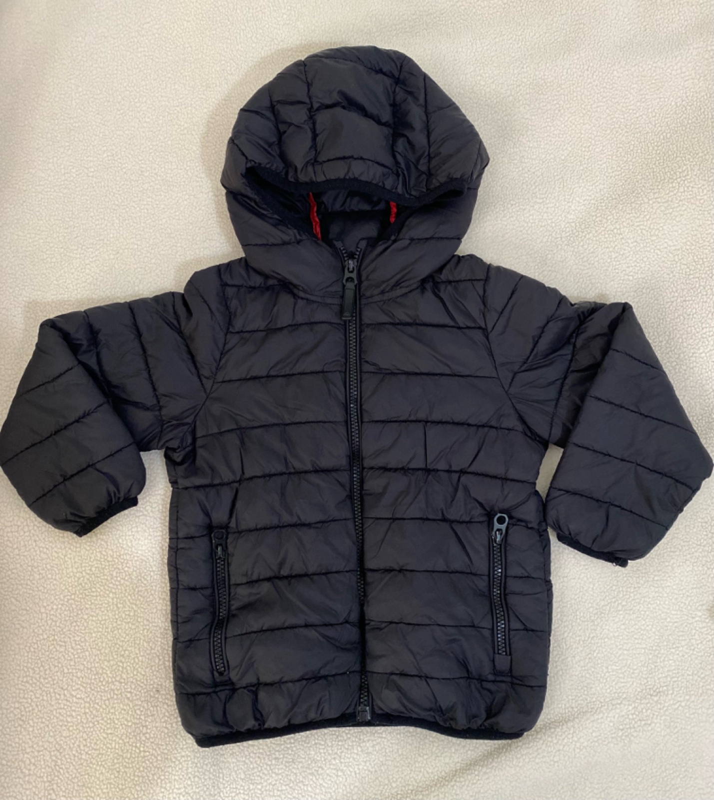 Manteau NEXT Noir avec capuche 