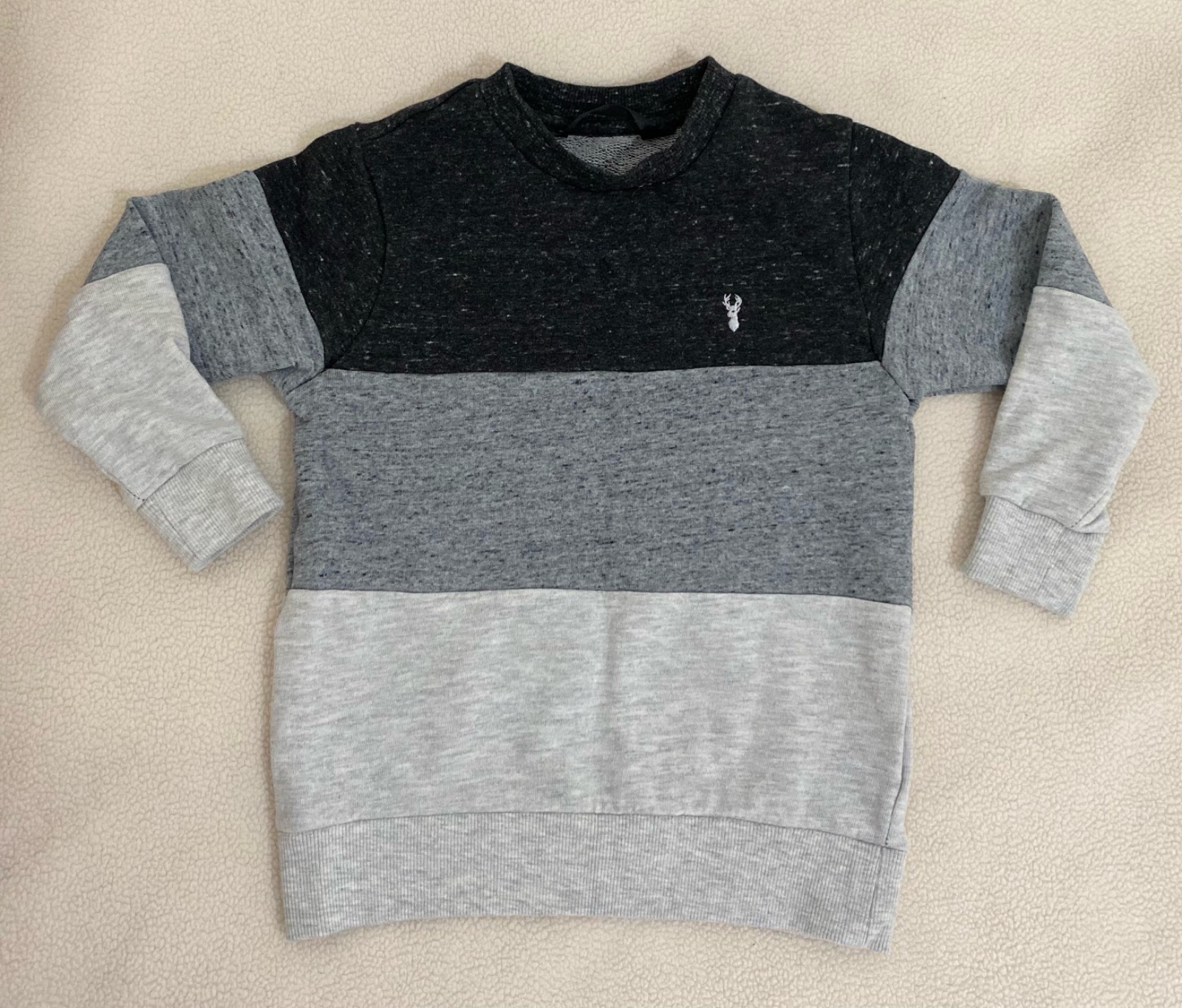 Pull Gris et Noir NEXT 