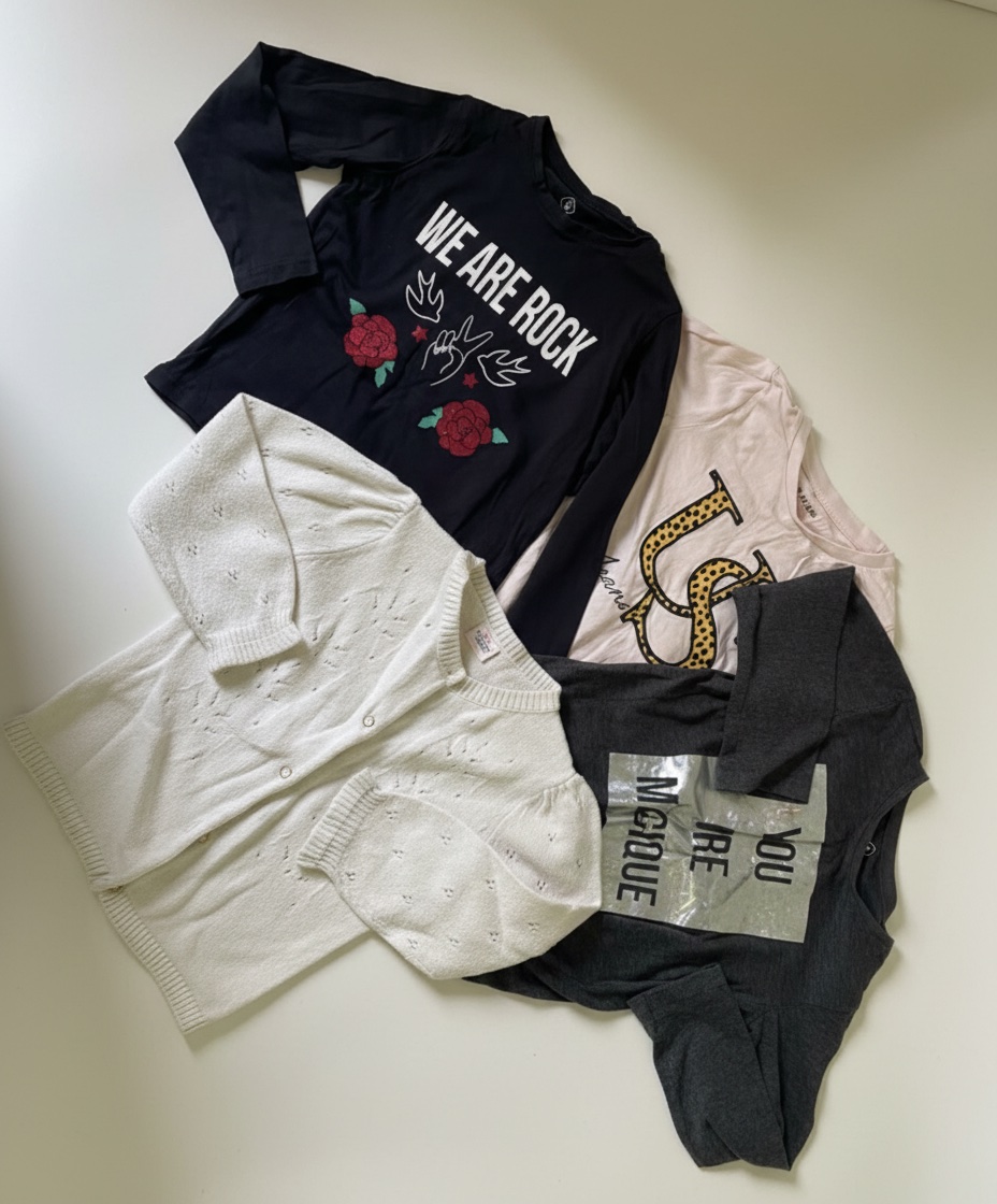 Lot 3 pulls et gilet 