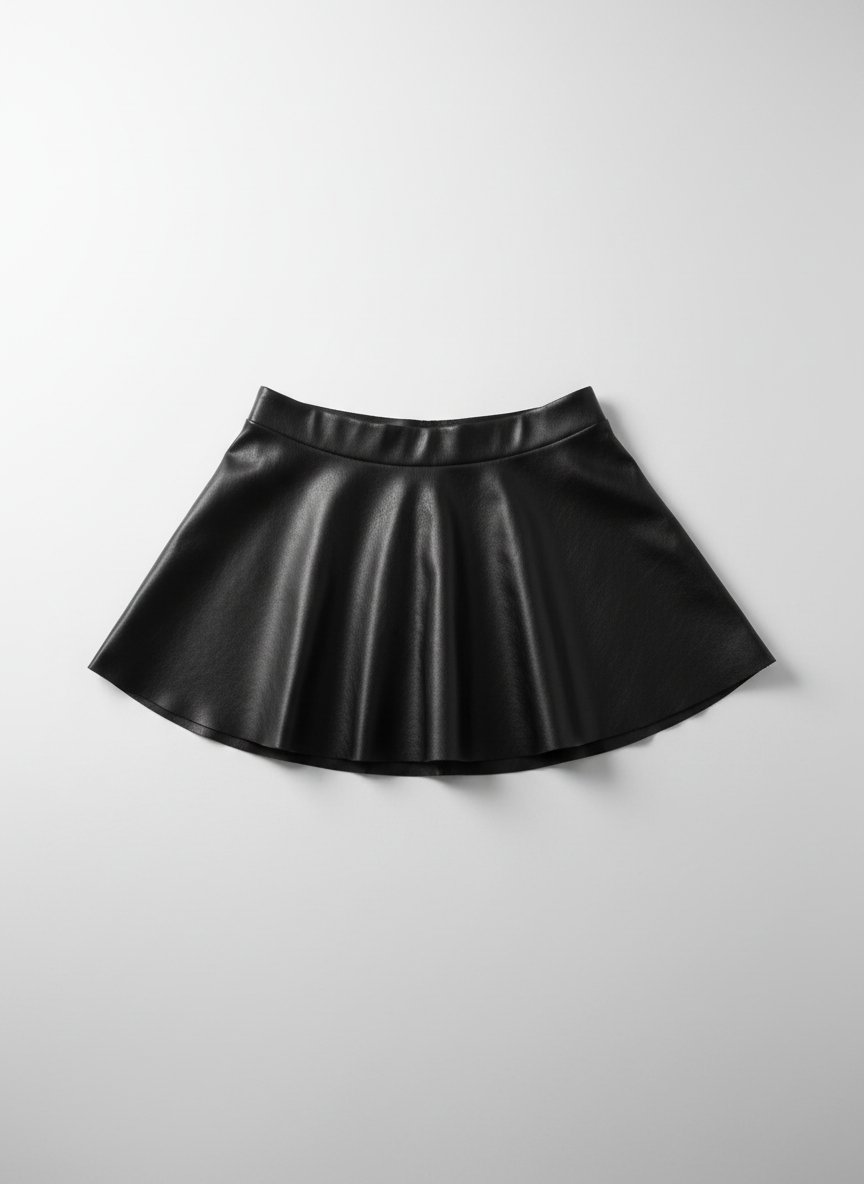 Jupe cuir