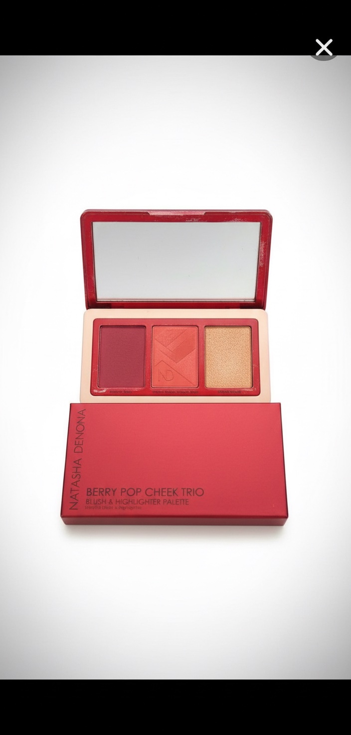 NATASHA DENONA Berry Pop Cheek Trio