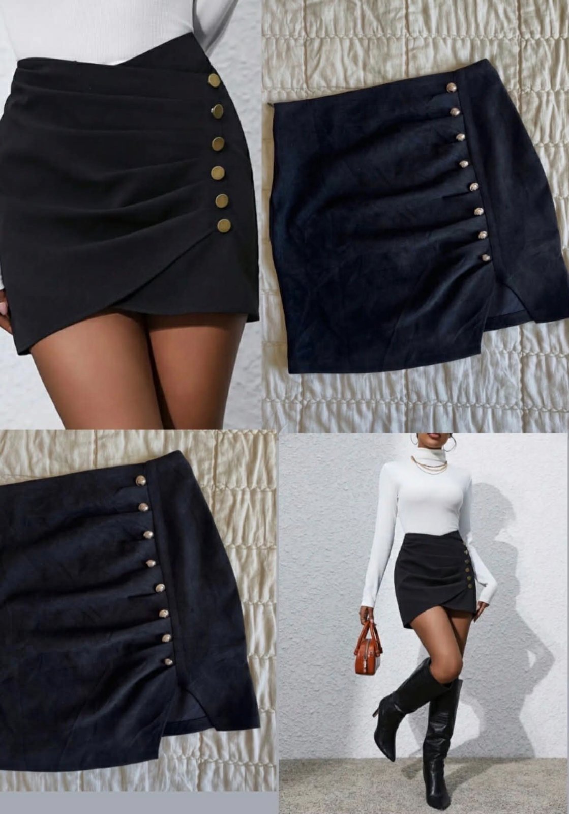 Jupe mini noir 
