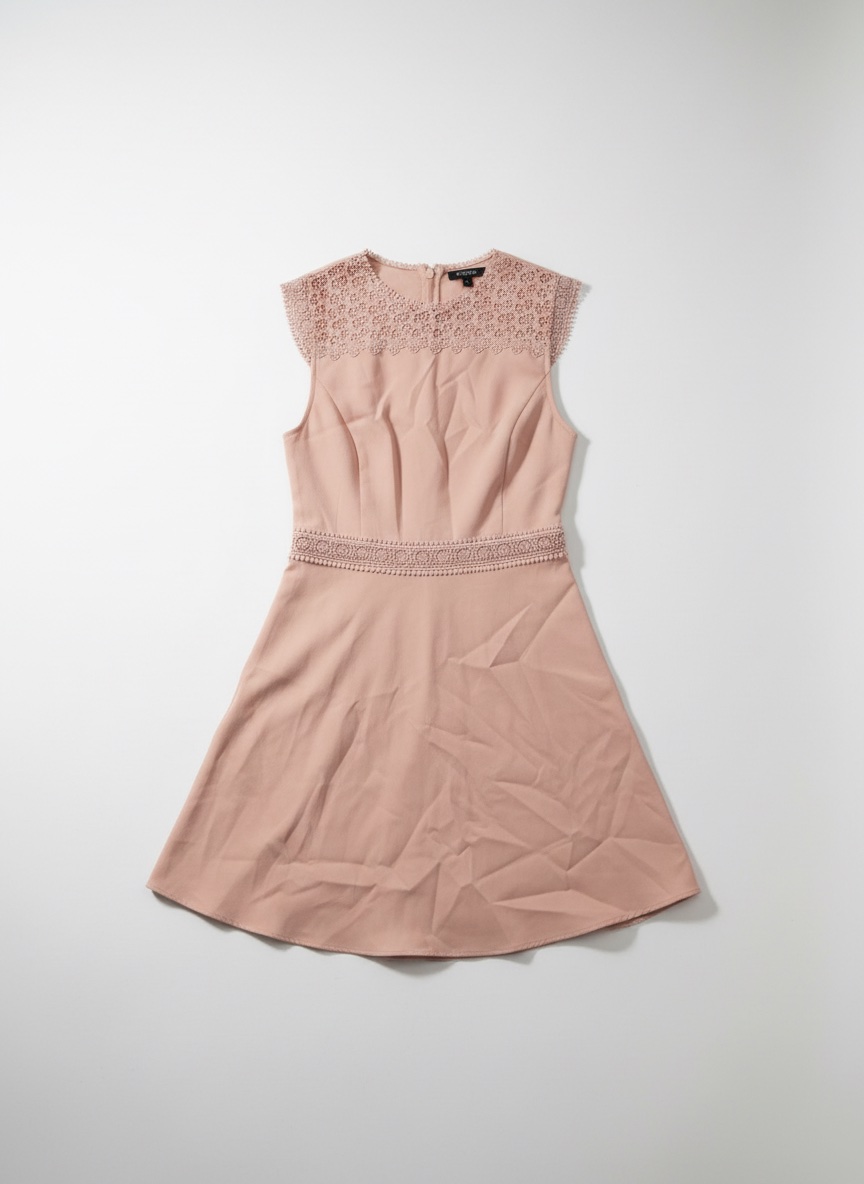 Robe rose claire 