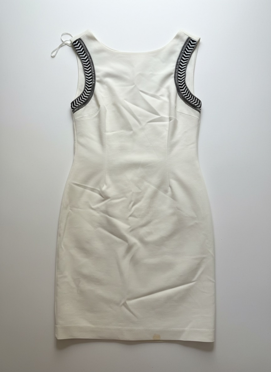 Robe blanche mini