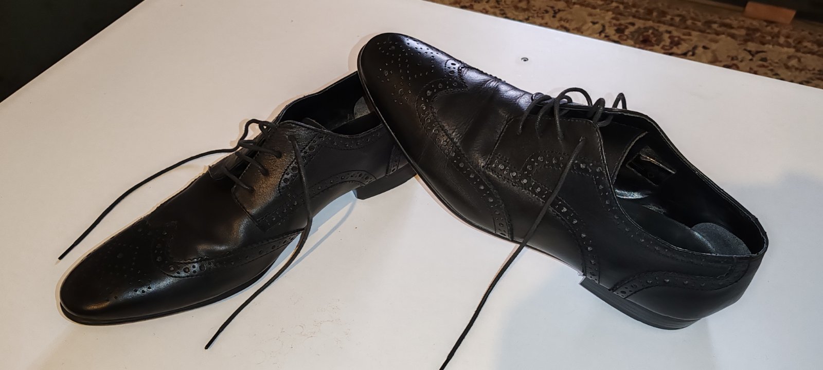 CHAUSSURES CUIR HOMME - T45