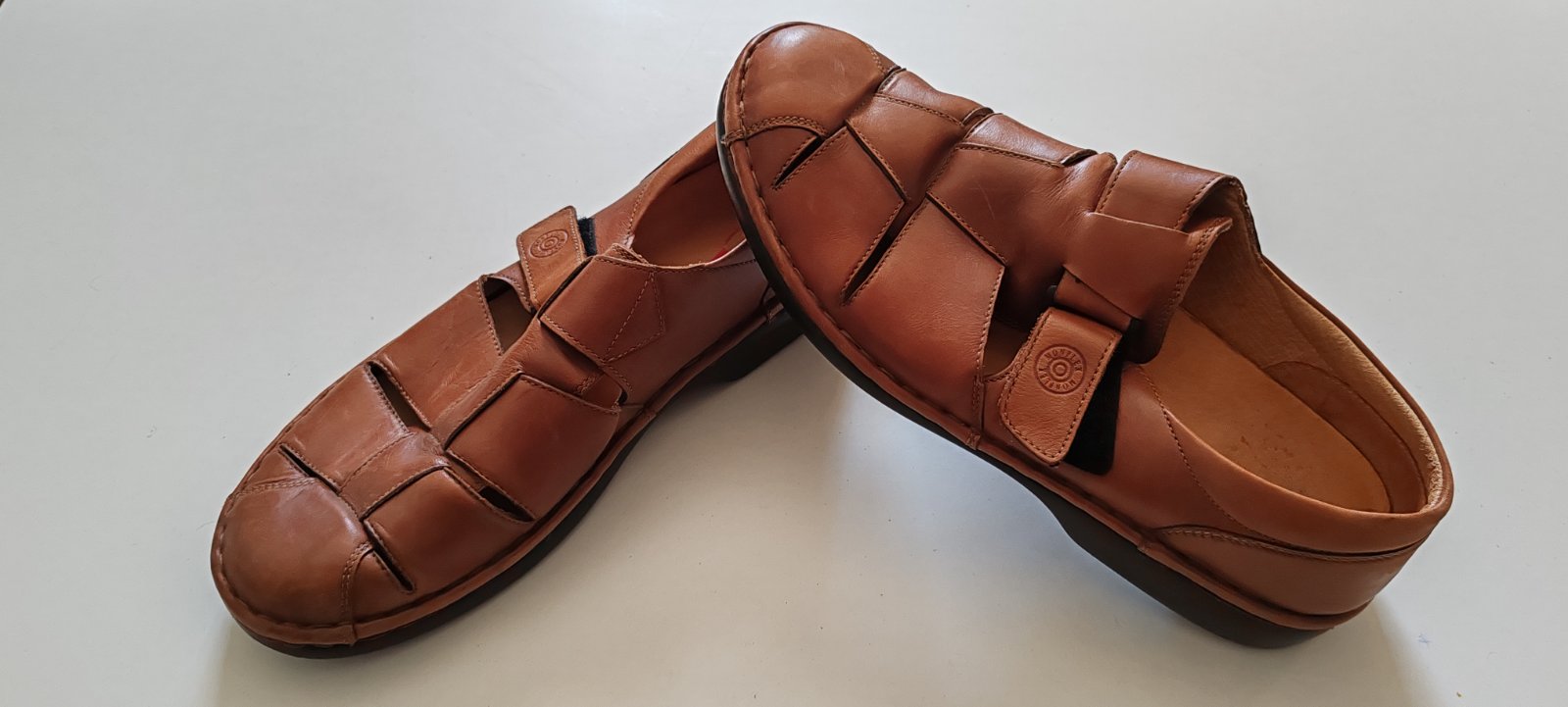 CHAUSSURES SANDALES CUIR MONFLEX - T45