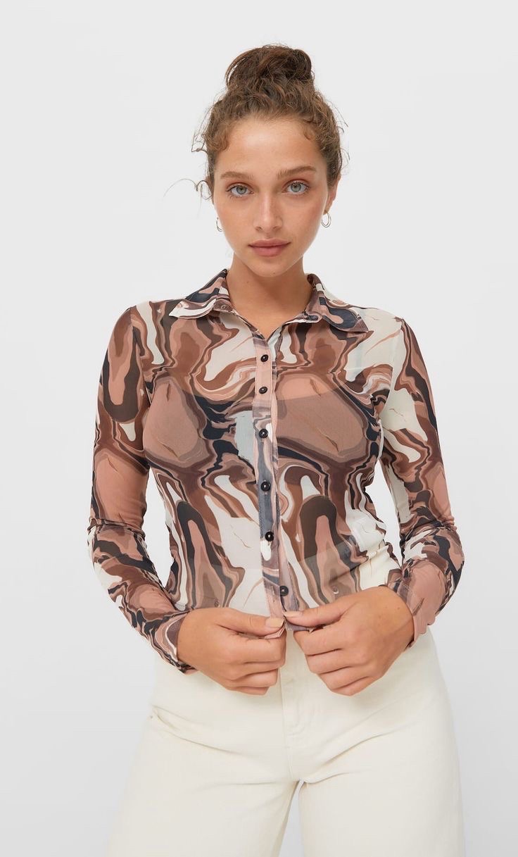 Stradivarius-printed-mesh-shirt-in-marble