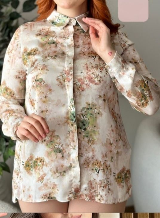 chemise fleurie 