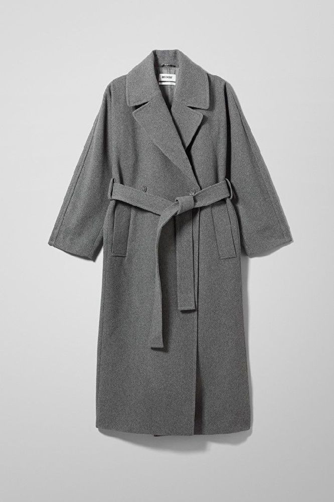 manteau en gris