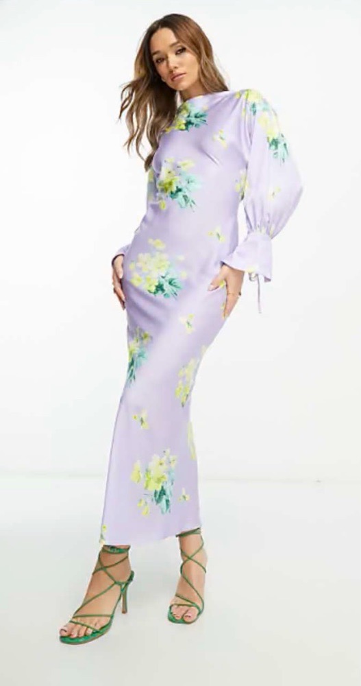 Robe ASOS dos nu 