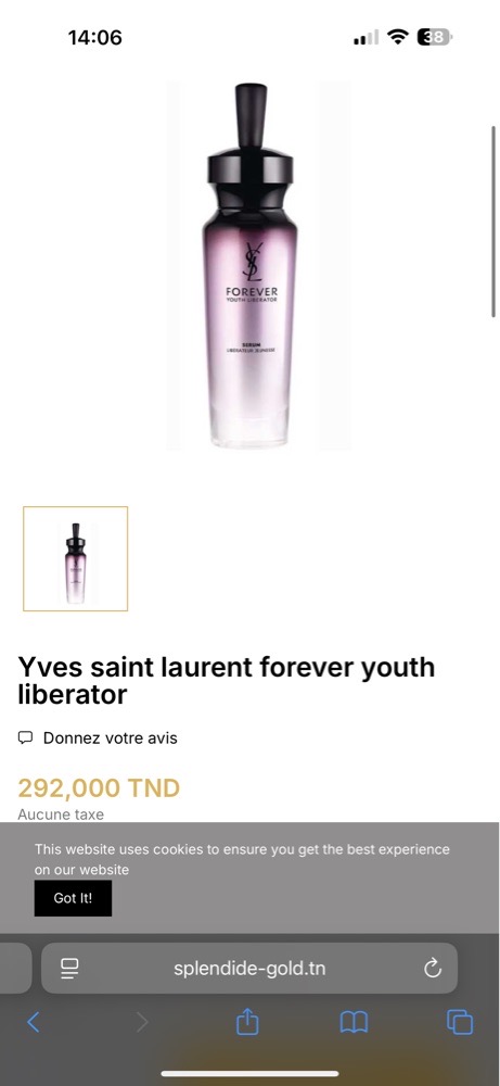 Yves Saint Laurent serum
