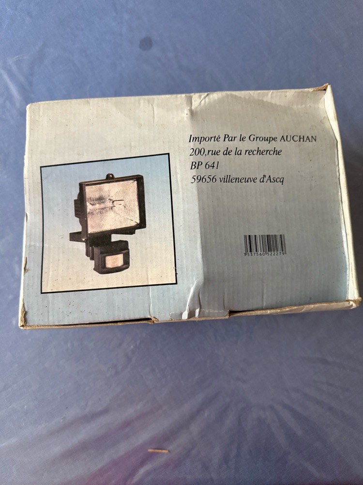 Projecteur avec detecteur 500W