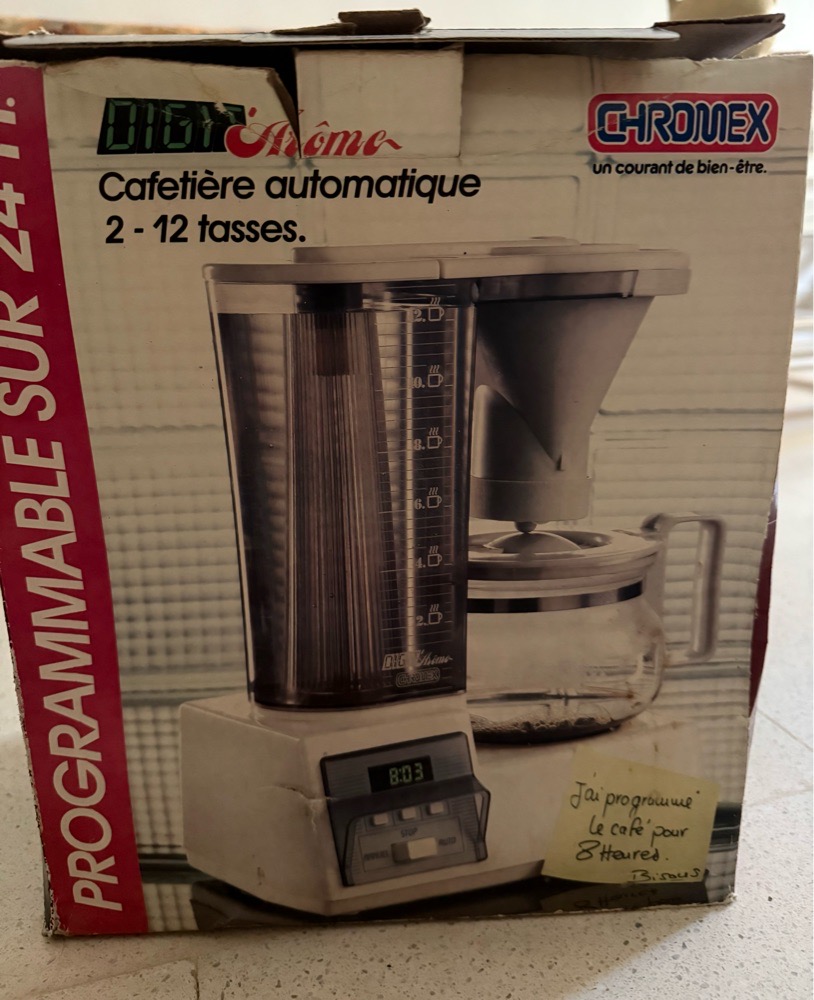 Cafetiére automatique 