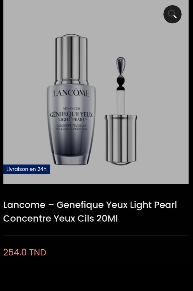 Lancôme paris-Genefique yeux Light Pearl Concentre Yeux Cils 20ml