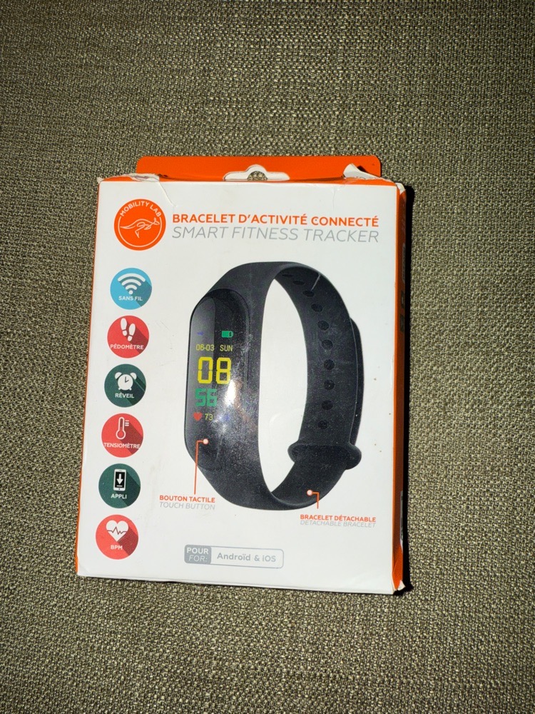 BRACELET D'ACTIVITE CONNECTE