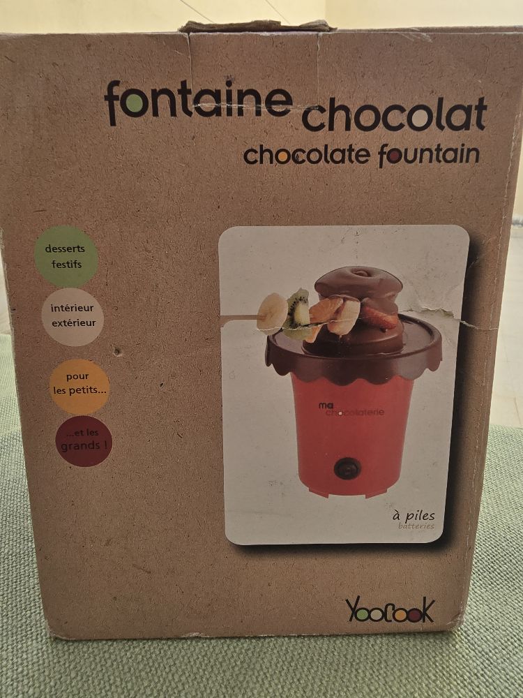 Fontaine chocolat