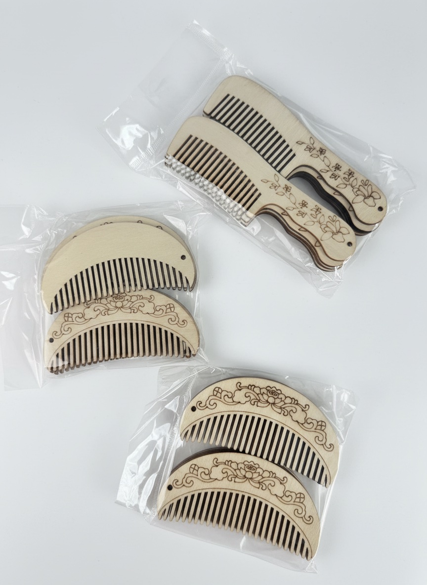 Peigne en bois 