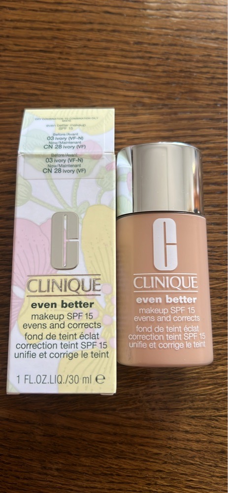 Clinique fond de teint 