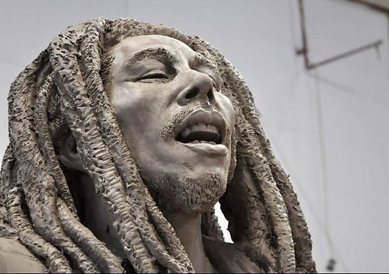 Statut décoratif bob marley