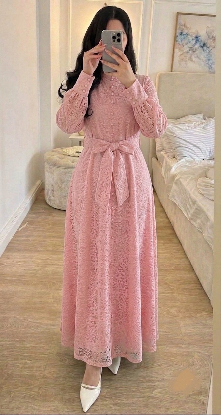 Robe dentelle 
