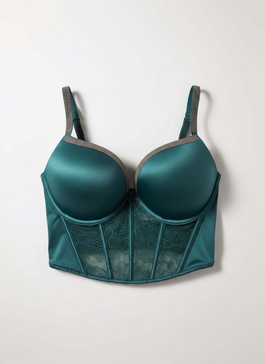 Soutien victorias secret push up emraude 