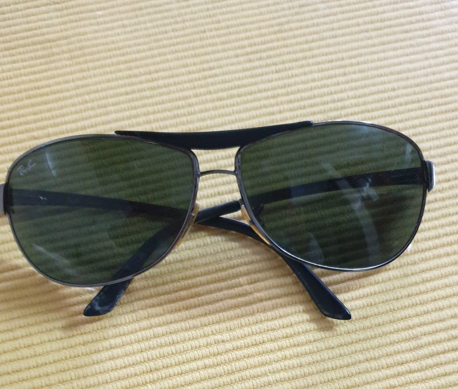 Lunettes de soleil homme ray-ban authentique 