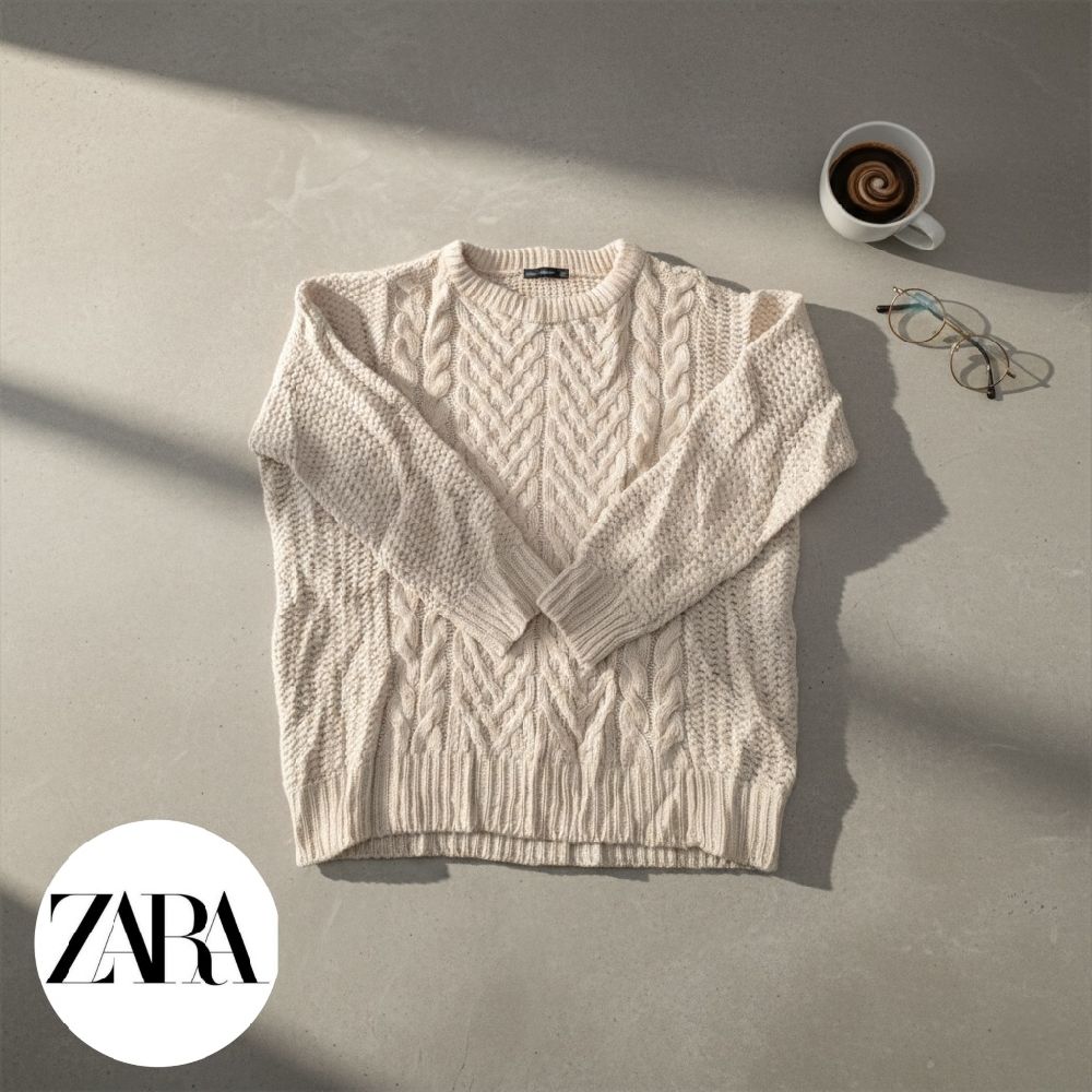 Pull ZARA Knit 🧶 taille M 🛍