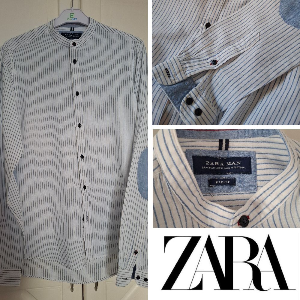 Chemise ZARA 🔵⚪️ Taille M 🚀