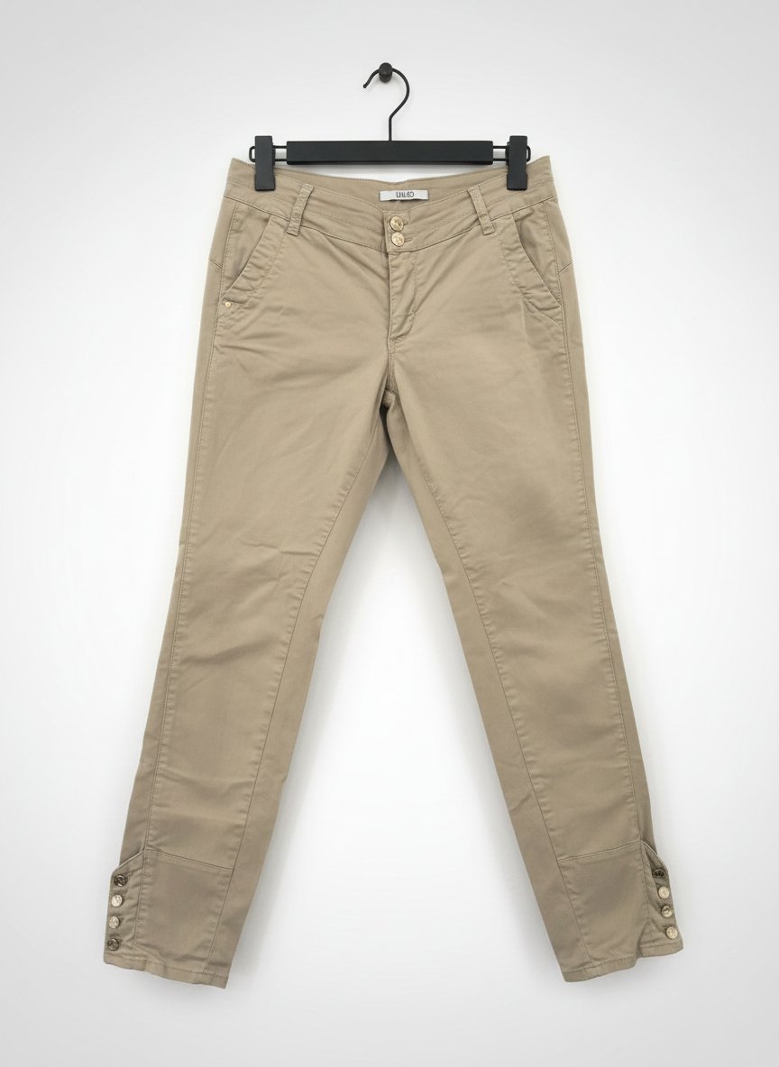 Pantalon Liu Jo style chic & sport en couleur taupe