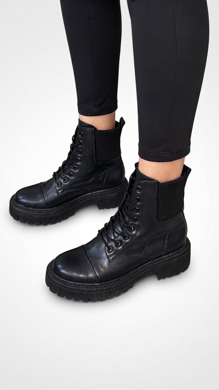 Bottines  à lacets