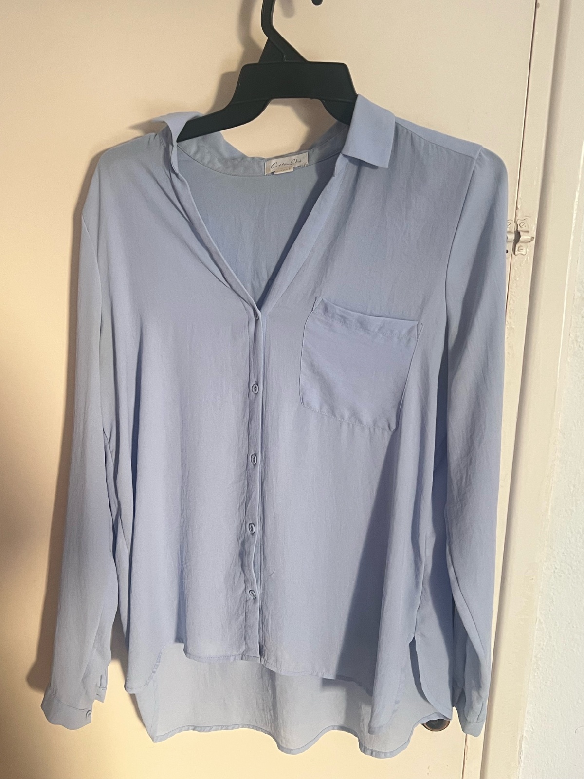 Chemise bleu ciel