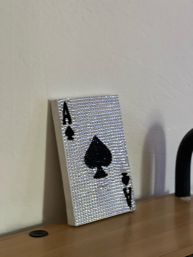 Tableau en strass