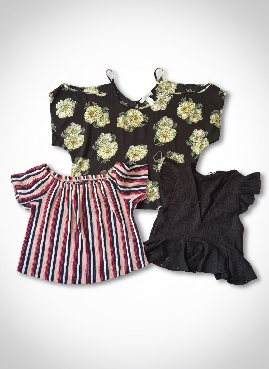 Lot de 3 hauts
