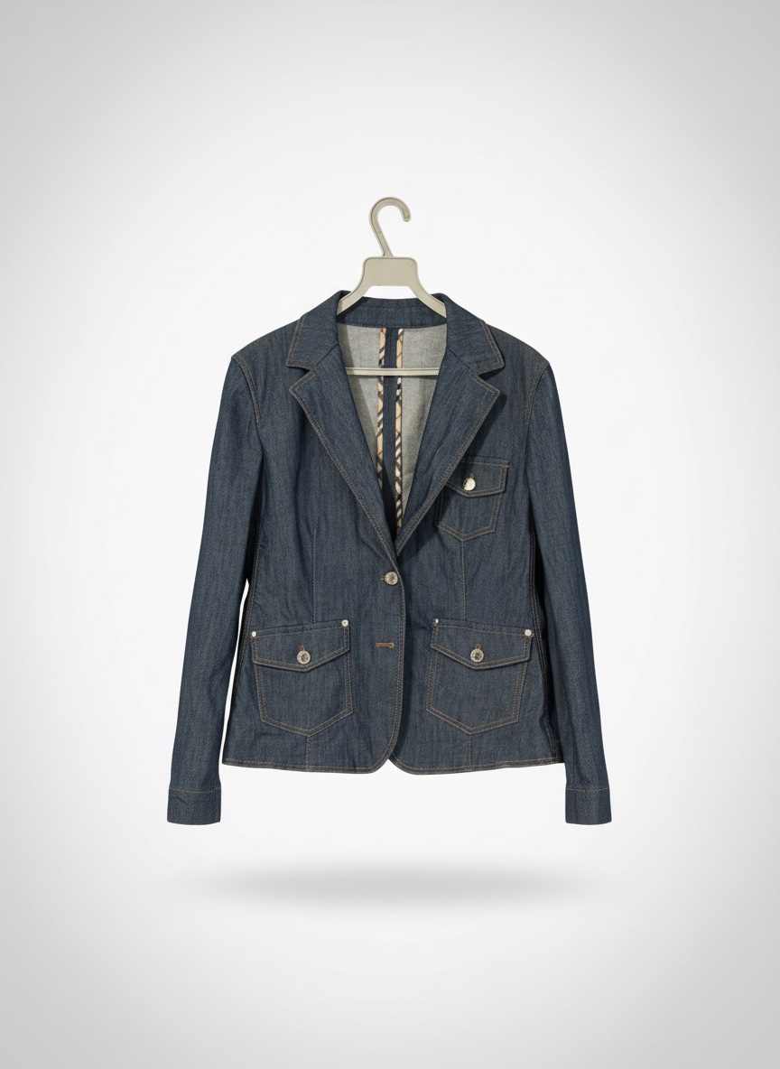 Blazer en jean Burberry