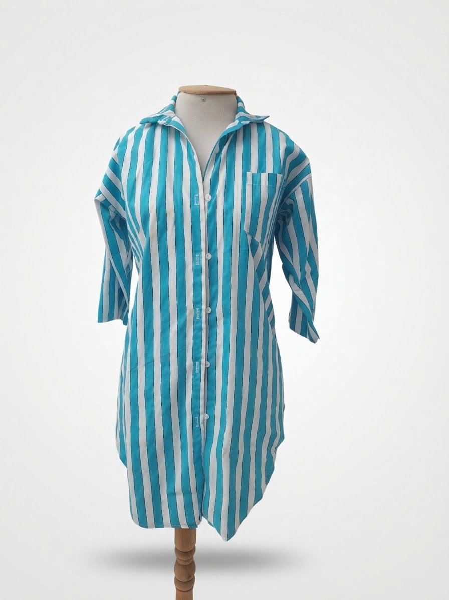 Robe chemise courte 