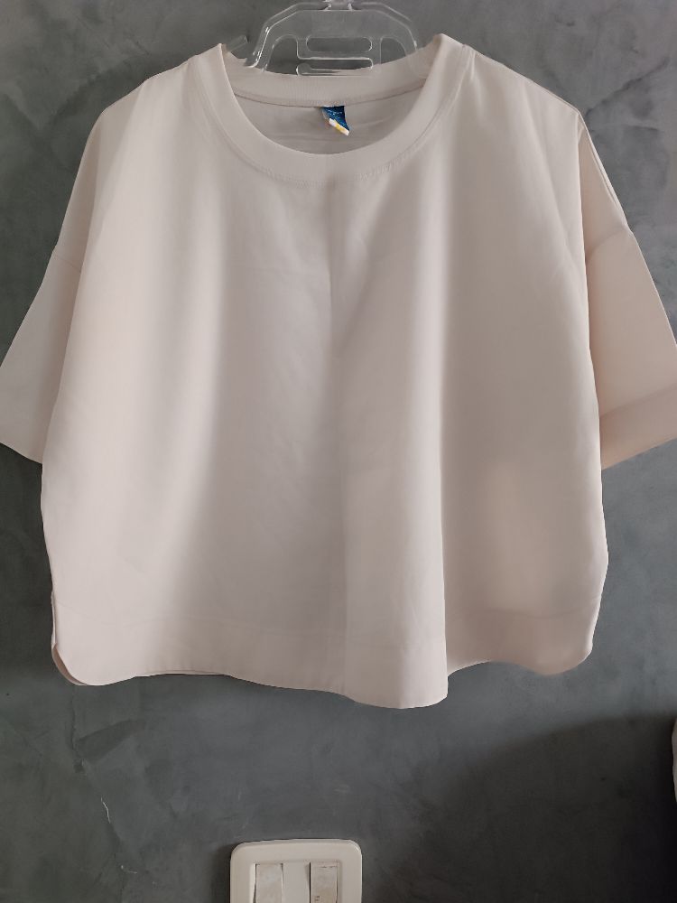 t-shirt large satiné 