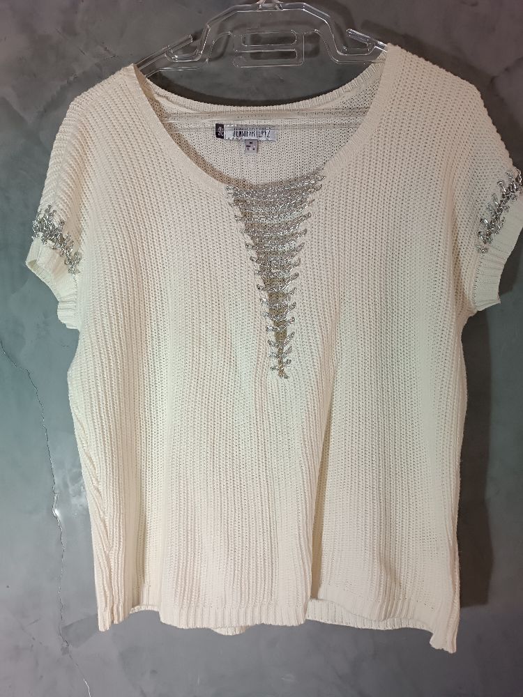 pull femme demi manches 