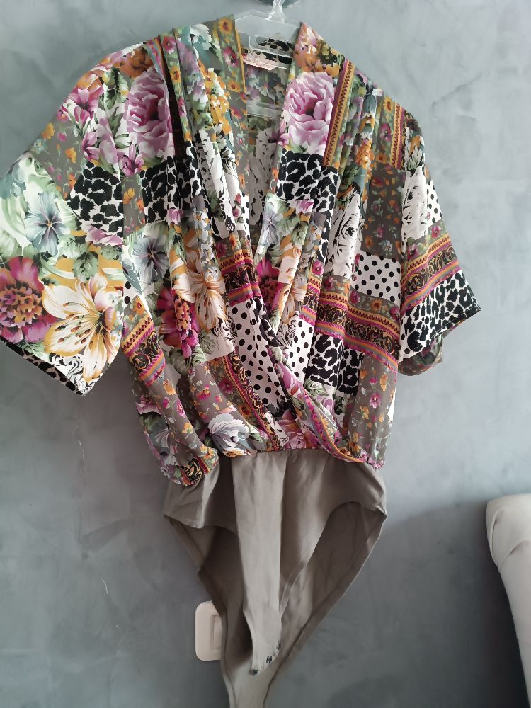 liquette fleurie mousseline 
