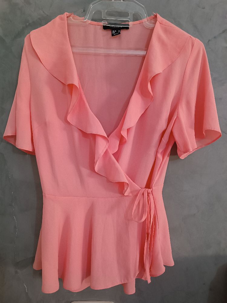 chemise femme évasée avec ruban