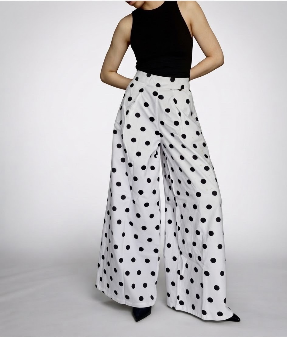 Pantalon polka
