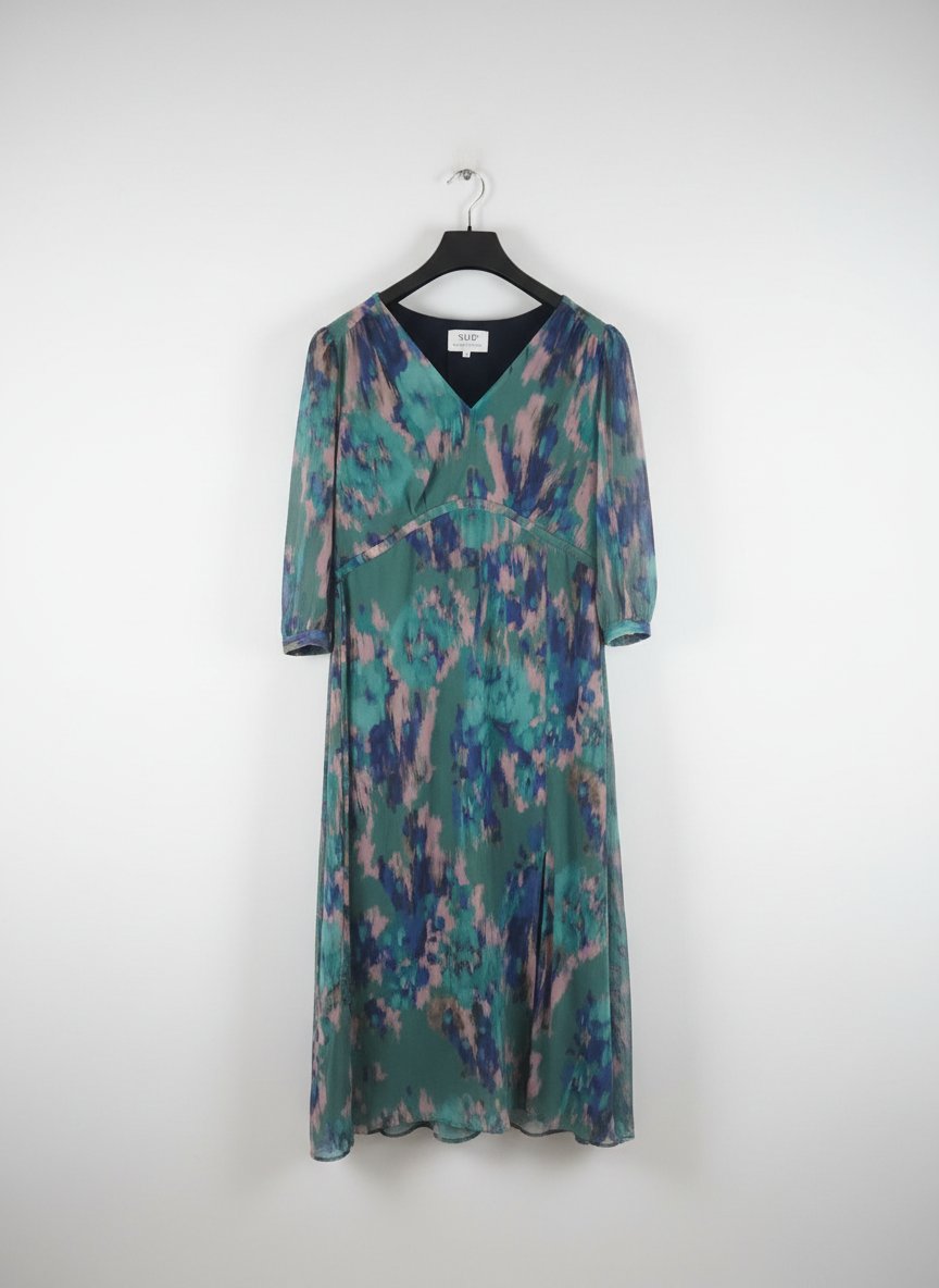 Robe effet mousline