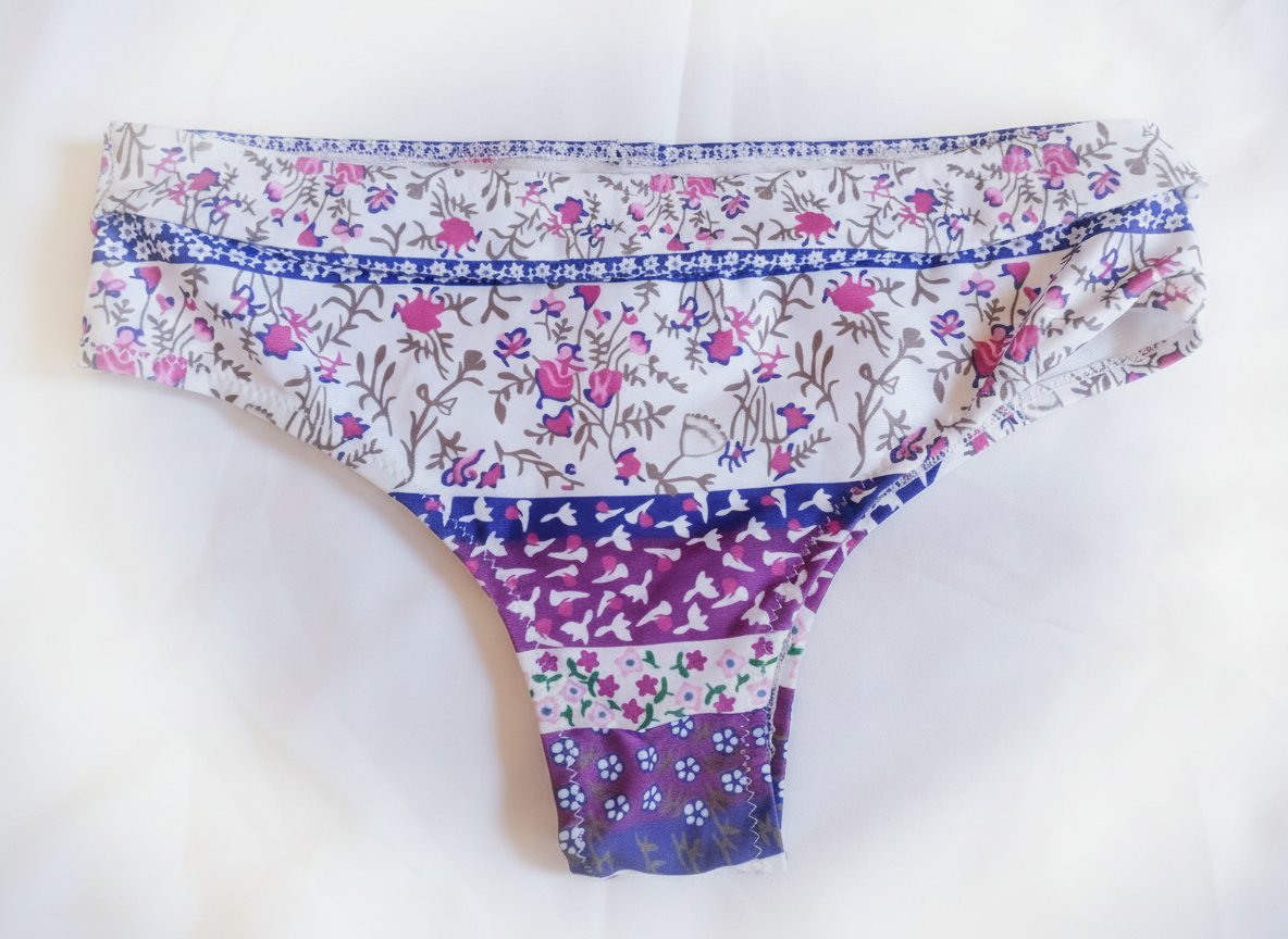 Slip fleuri multicolore 👙Confortable et coloré, à motifs floraux. Idéal pour la plage ou la baignade grâce à sa matière à séchage rapide🌊.