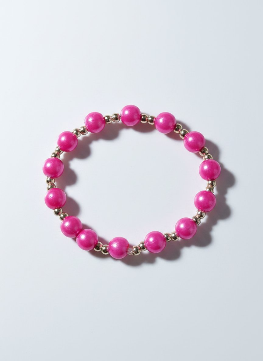 Un bracelet rose