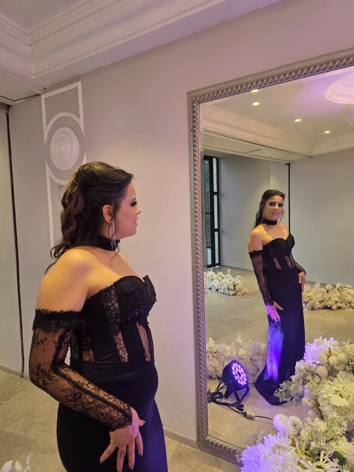 Robe soirée noir